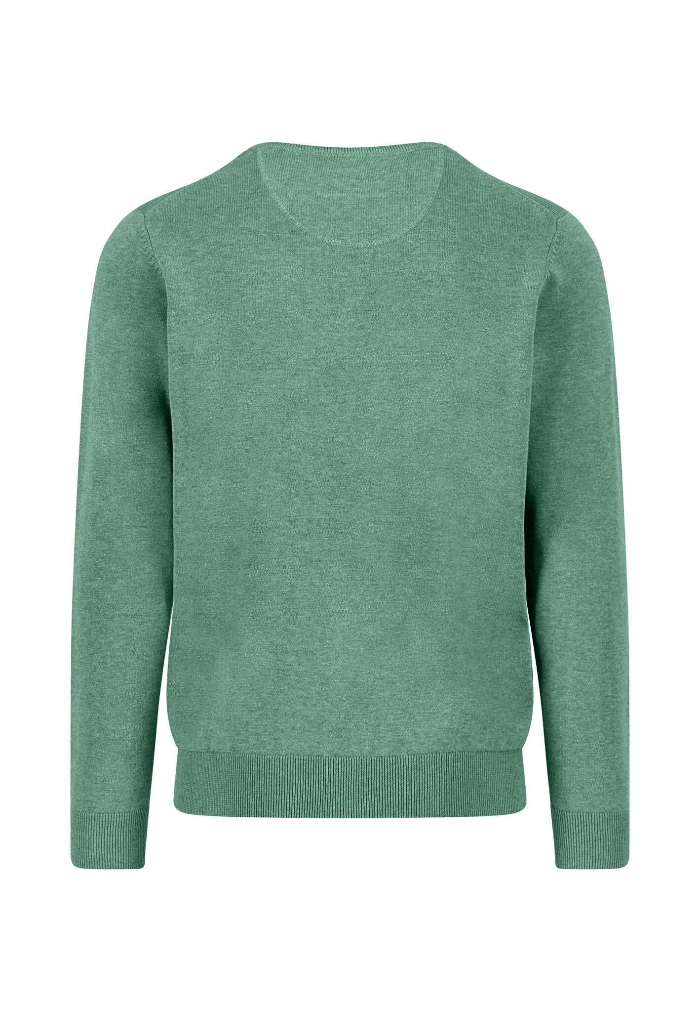 Strickpullover aus Baumwolle - 734-fern - Grün