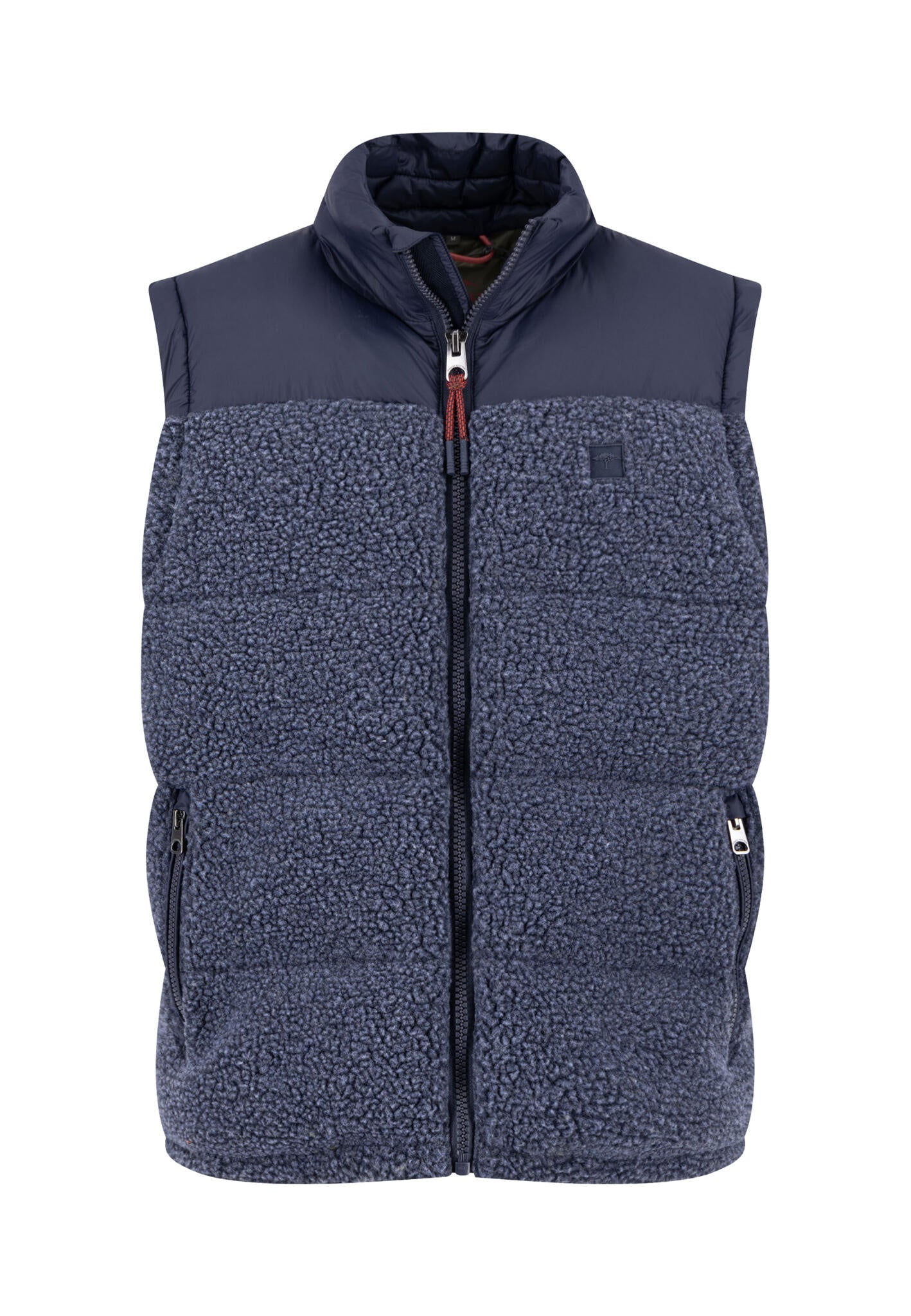 Weste mit Stehkragen - 688-dark navy - Blau