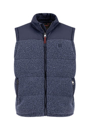 Weste mit Stehkragen - 688-dark navy - Blau