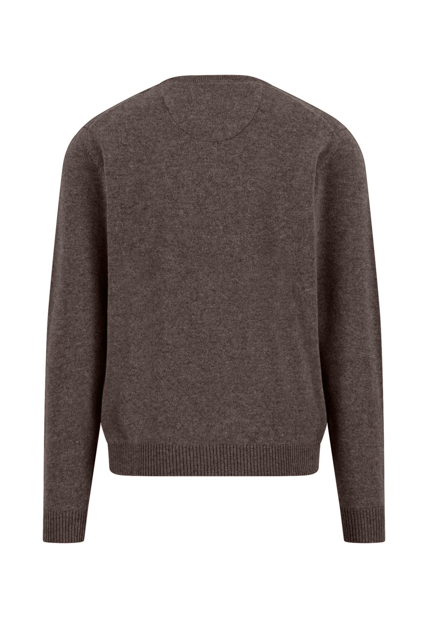 Strickpullover aus Kaschmir - 861-dark chocolate - Braun