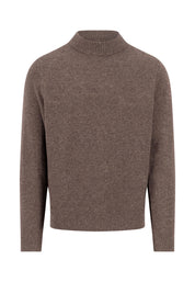 Strickpullover aus Kaschmir - 861-dark chocolate - Braun
