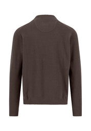 Strickpullover aus Kaschmir - 861-dark chocolate - Braun