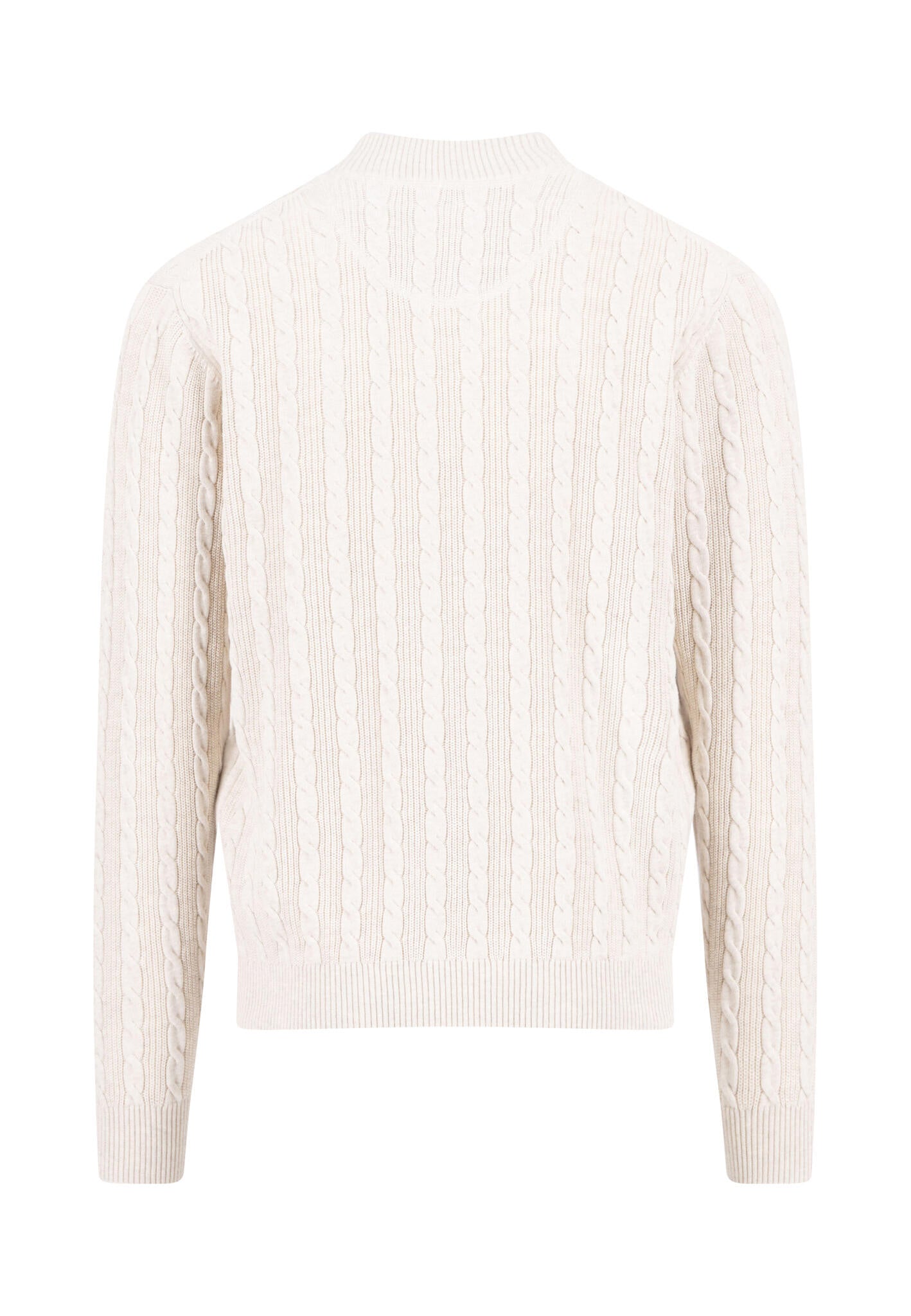 Strickpullover aus Baumwolle - 824-new offwhite - Weiß