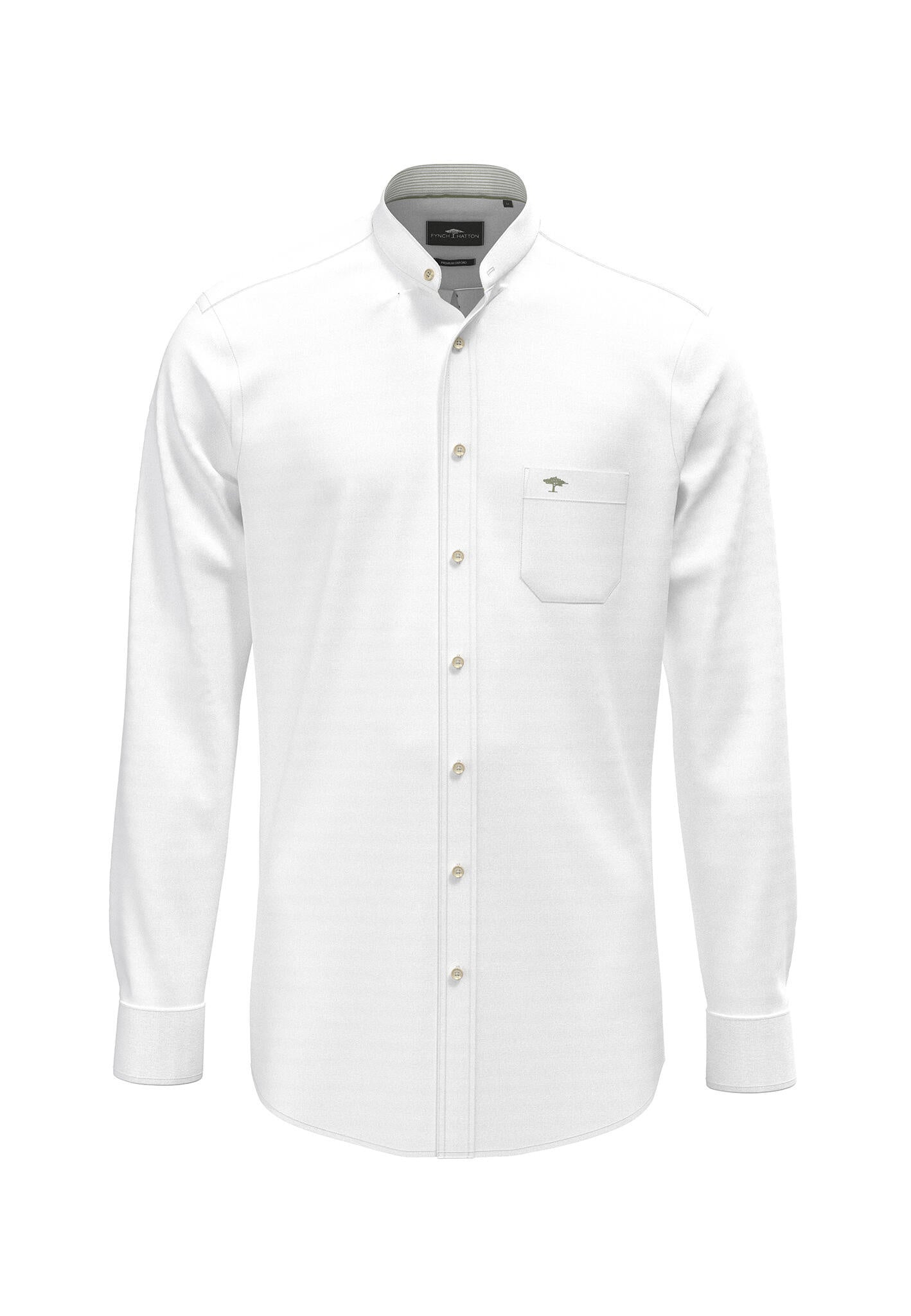 Hemd Casual Fit - 802-white - Weiß