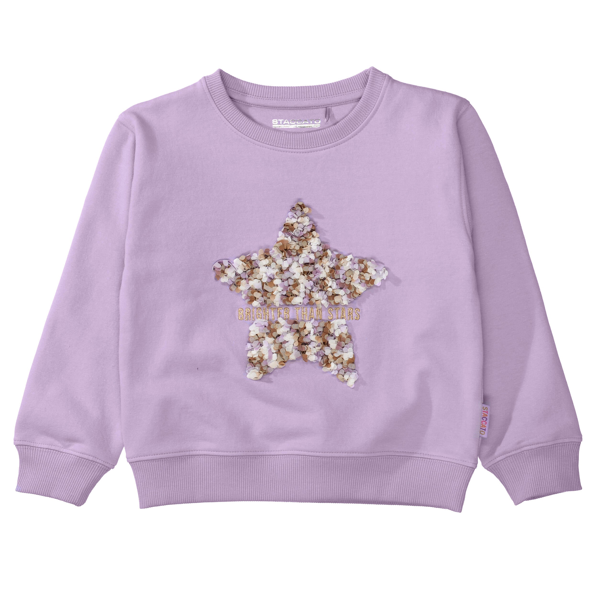 Sweatshirt aus Baumwollmix - 415 ORCHID - Violett