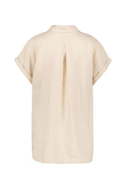 Leinenbluse Relaxed Fit - 209 209 SAND - Beige