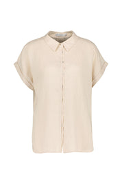 Leinenbluse Relaxed Fit - 209 209 SAND - Beige