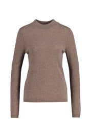 Strickpullover aus Kaschmir - 743 743 MOKKA MEL. - Braun