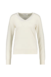 Strickpullover aus Kaschmir - 102 102 OFFWHITE