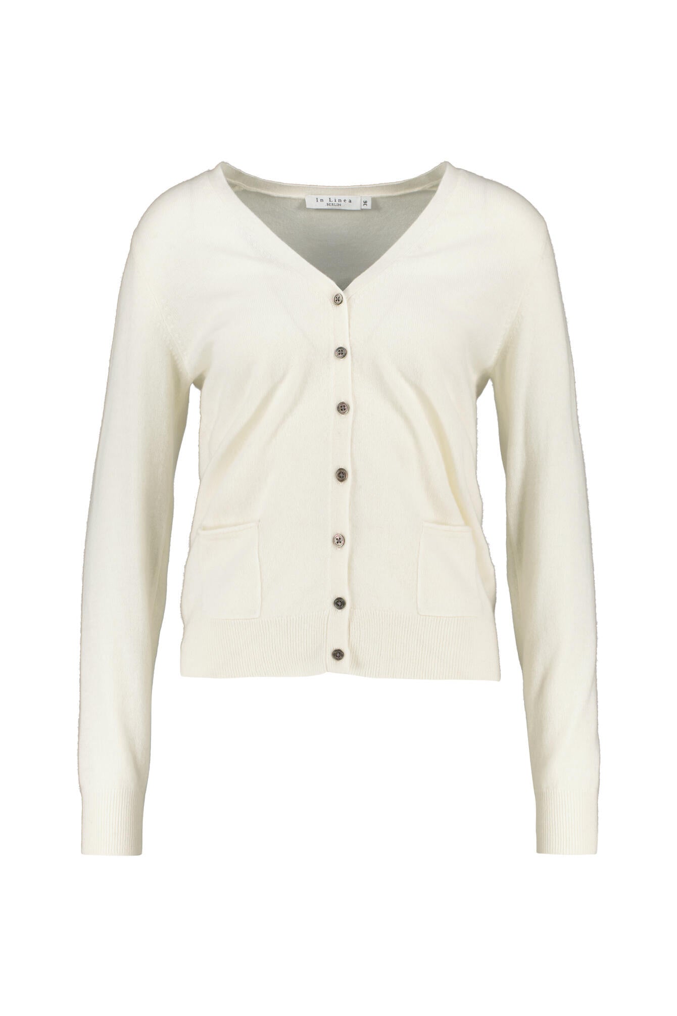 Strickcardigan aus Kaschmir - 102 102 OFFWHITE - Creme