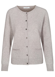 Cardigan aus Kaschmir - 842 842 STONE MEL. - Grau