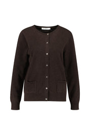 Cardigan aus Kaschmir - 720 720 CHOCOLOATE MEL. - Braun