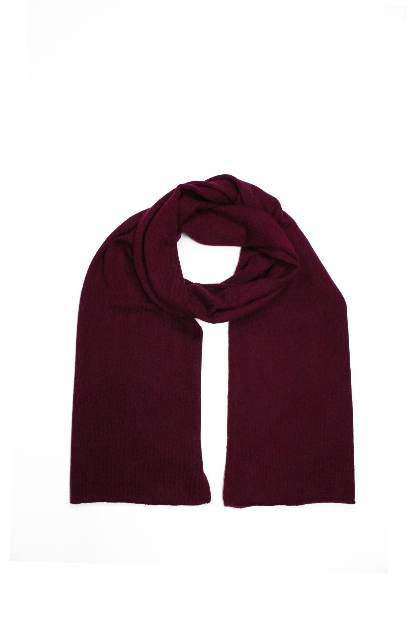 Schal aus Kaschmir - 448 448 CHERRY - Rot