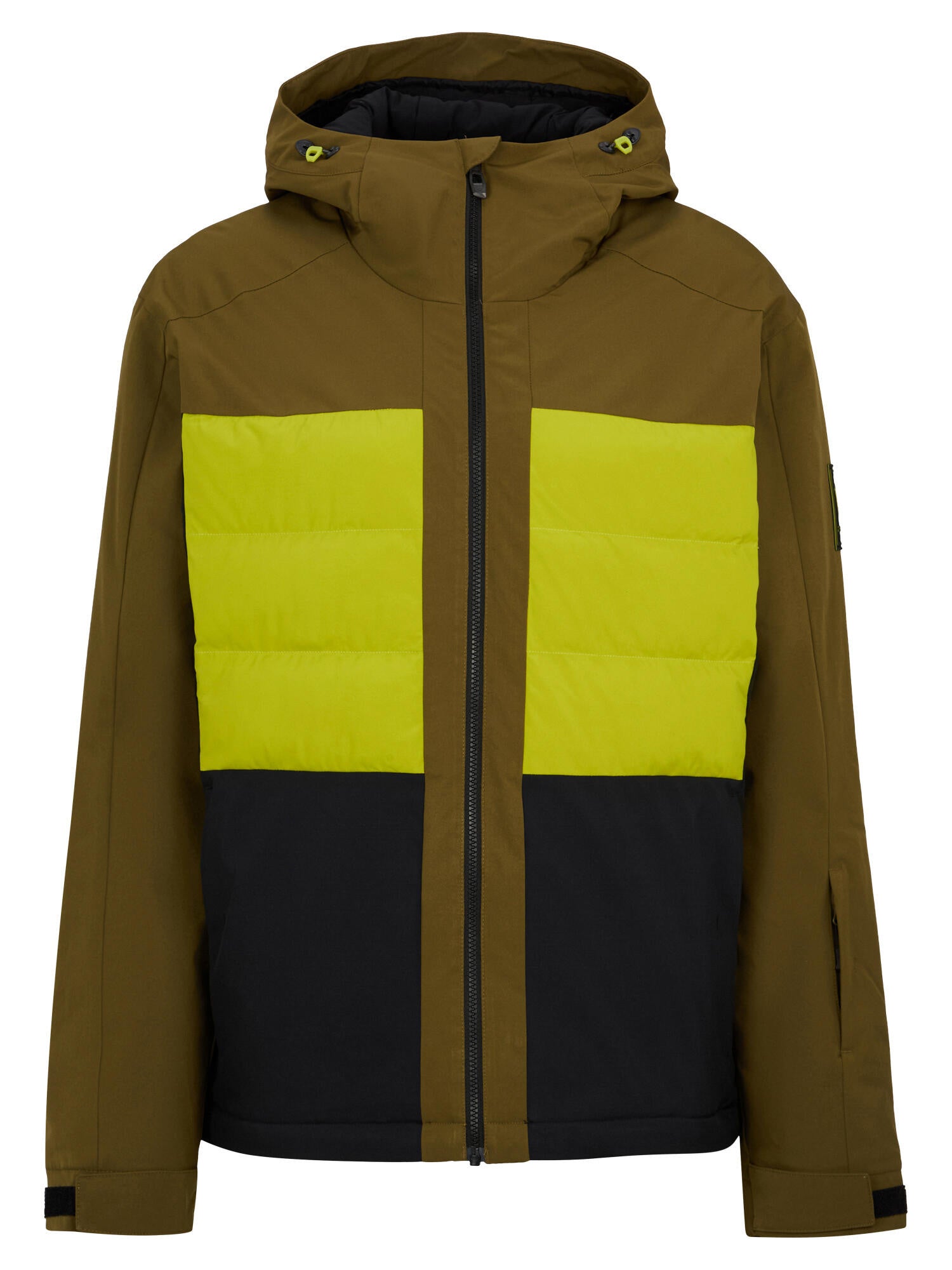 Skijacke TARLO-Z mit Kapuze - 99-seaweed - Khaki