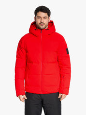 Skijacke TYERS-Z mit Kapuze - 888-red - Rot