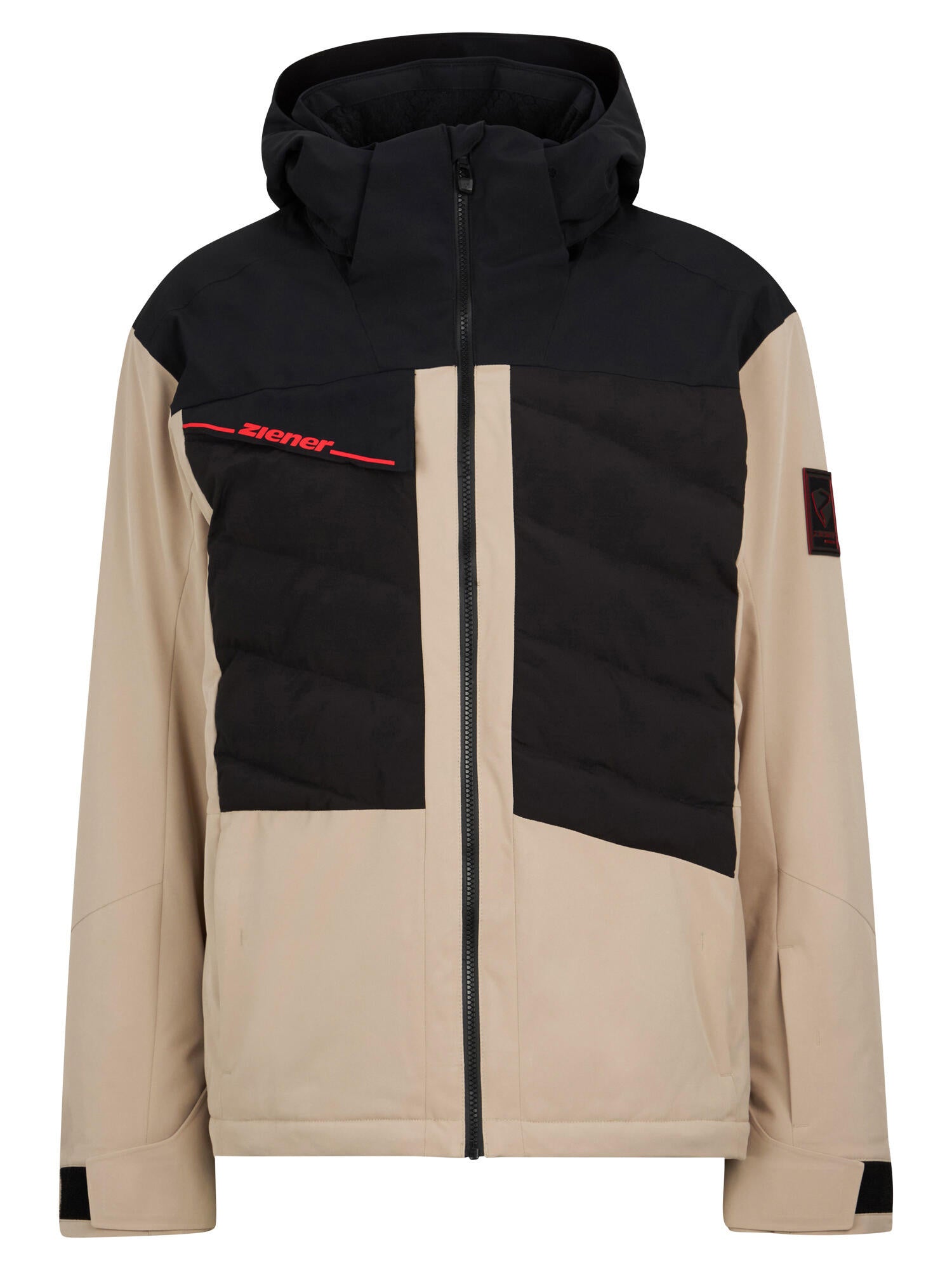 Skijacke TIDAL-Z mit Kapuze - 60-sandstone - Beige