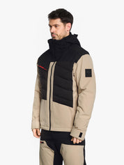 Skijacke TIDAL-Z mit Kapuze - 60-sandstone - Beige