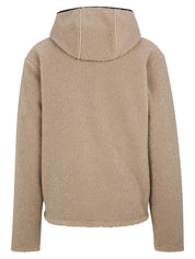 Fleecejacke JUHA-Z mit Kapuze - 60-sandstone - Beige