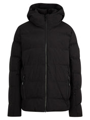 Skijacke TRAVA-Z mit Kapuze - 12-black - Schwarz