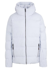 Skijacke TRAVA-Z mit Kapuze - 414-frosty glacier - Blau
