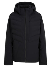 Skijacke TOKKI-Z mit Kapuze - 12-black - Schwarz