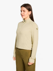 Midlayer JENITA-Z - 259-sage leaf - Grün