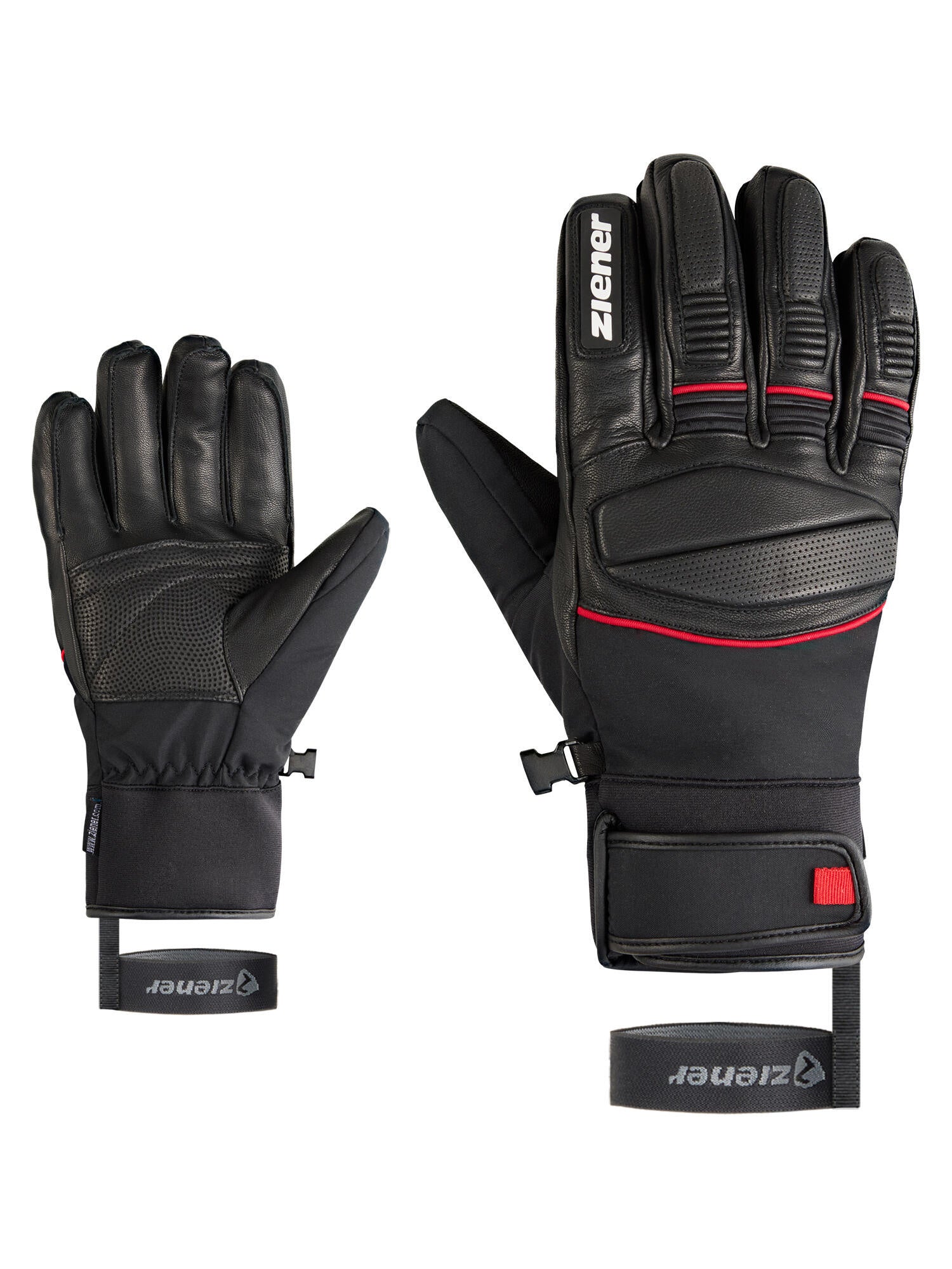 Skihanschuhe  GOMIN-Z AS® - 12888-black. red - Schwarz