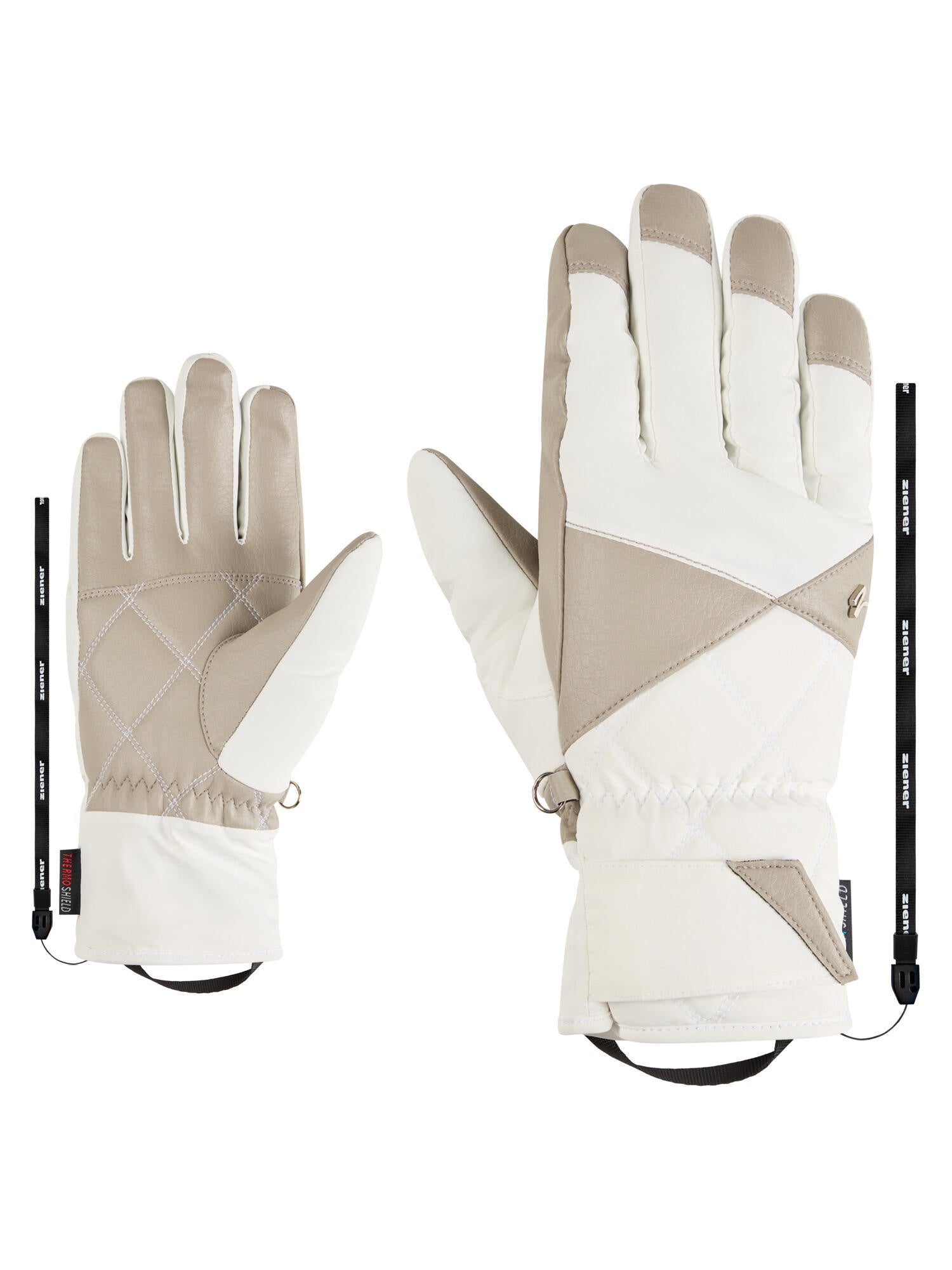Skihandschuhe  KOANA-Z AS® PR - 01-white - Weiß