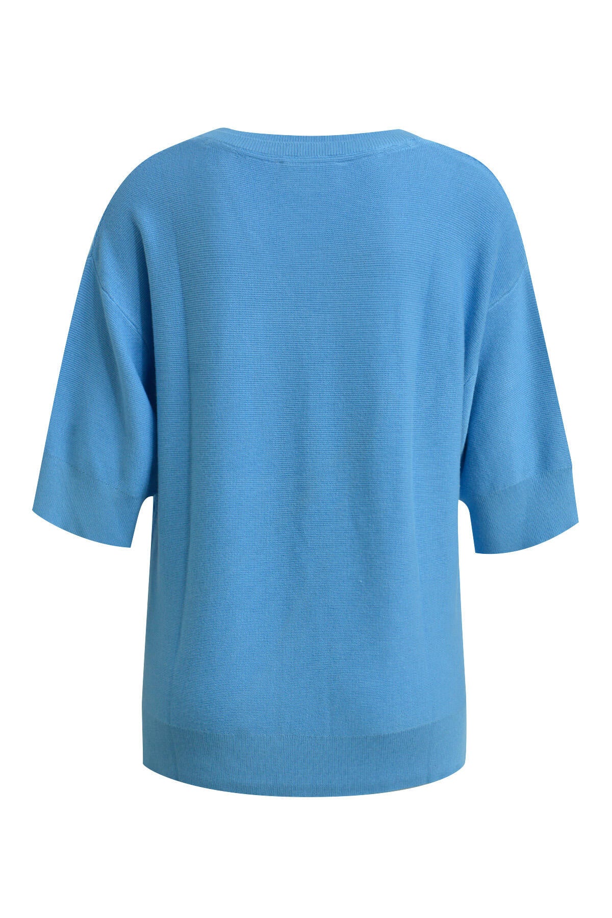 Strickshirt aus Viskose - 621 - Blau