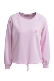 Sweatshirt aus Baumwollmix - 427 - Rosa