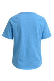 T-Shirt aus Baumwolle - 621 - Blau