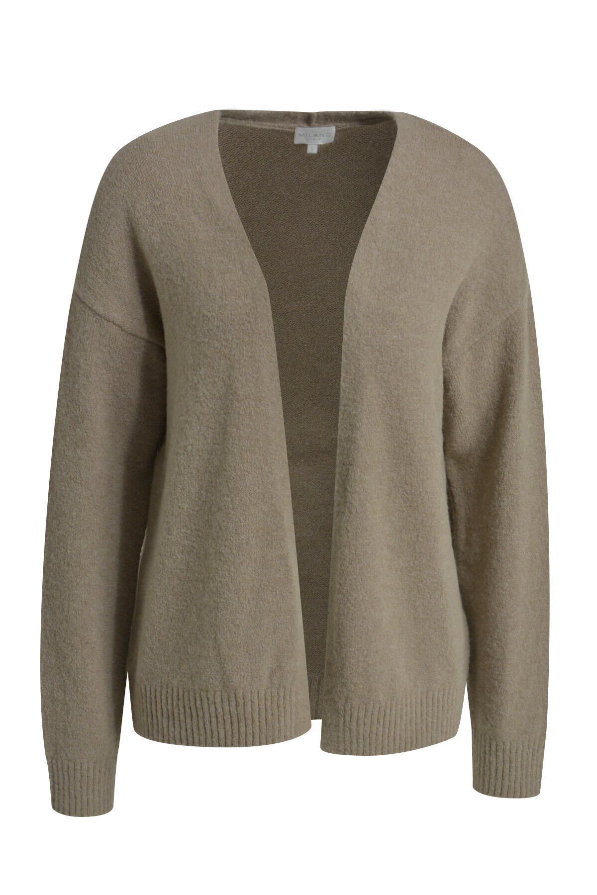 Strcik-Cardigan Oversized Fit - 920-MINK - Braun