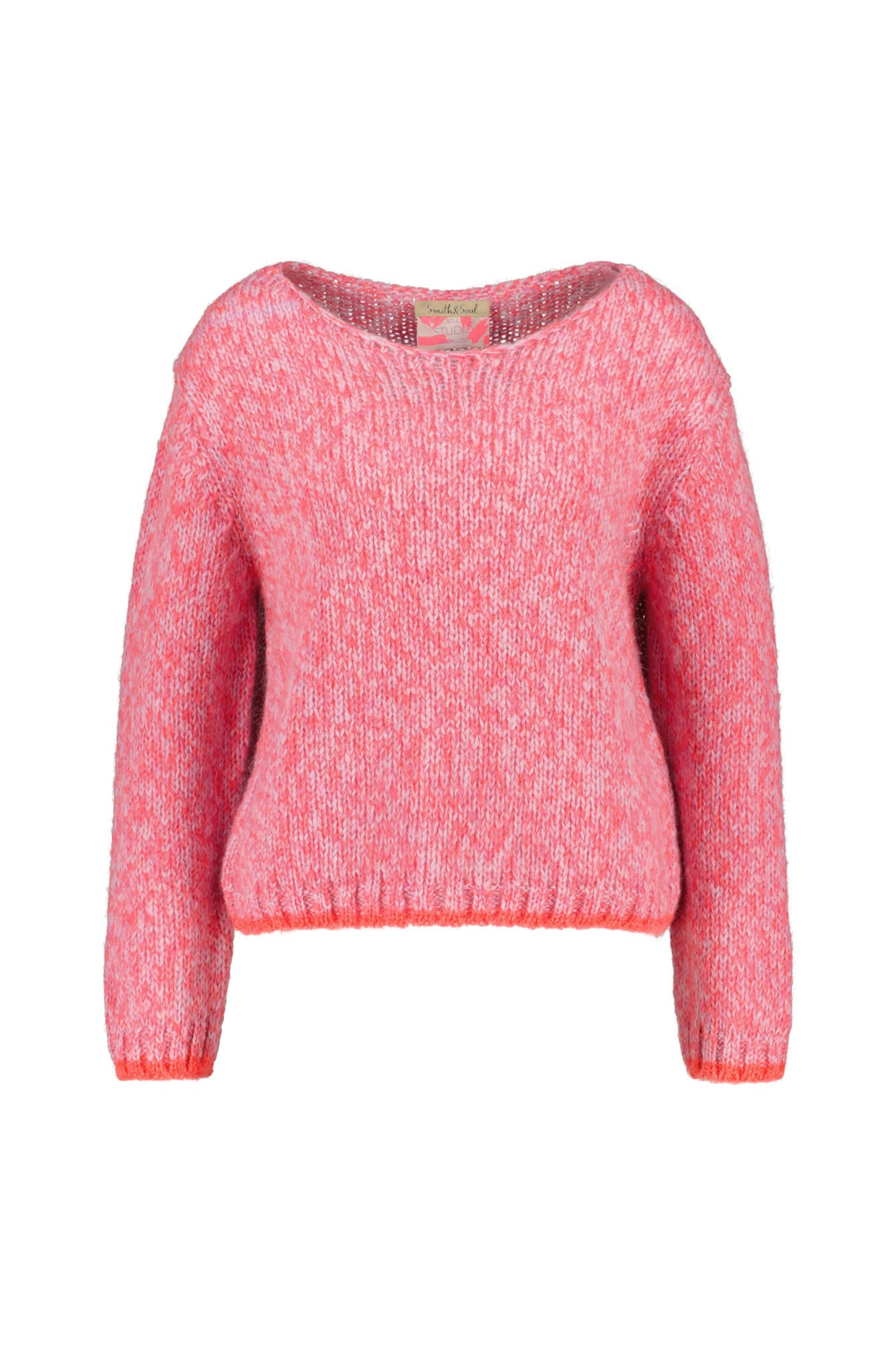 Strickpullover NEO LOVE aus Mohairmix - 1511 - Violett