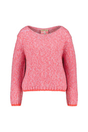 Strickpullover NEO LOVE aus Mohairmix - 1511 - Violett