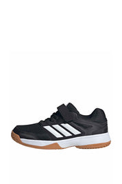 Hallenschuhe SPEEDCOURT K VELCRO - CBLACK/FTWWHT/CBLACK - Schwarz