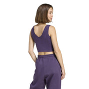 Tanktop aus Baumwolle - AURPLU/BLACK - Violett