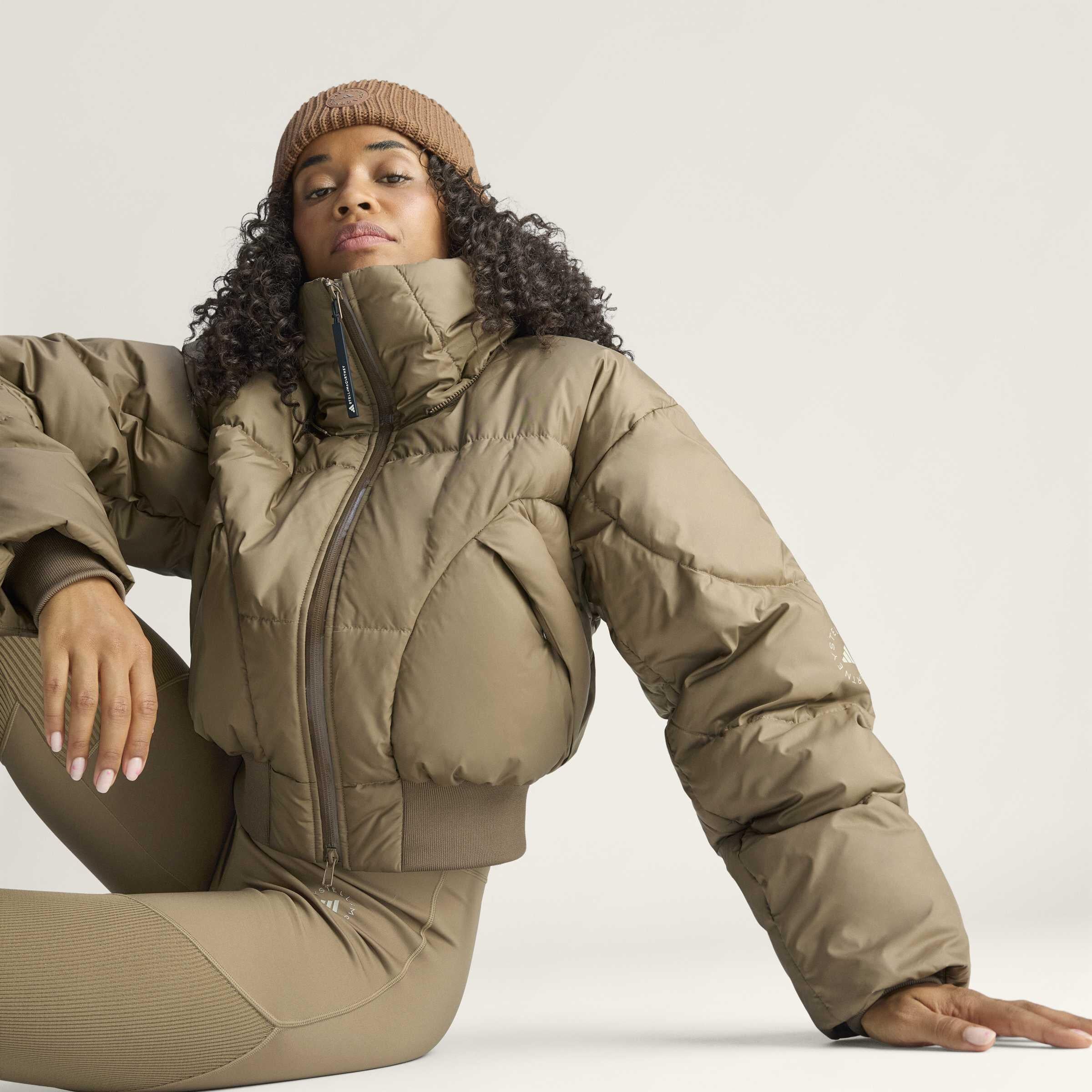 Winterjacke ADIDAS X STELLA MCCARTNEY - BRNMOS - Braun