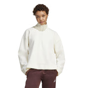 Pullover mit Stehkragen - OWHITE - Weiß
