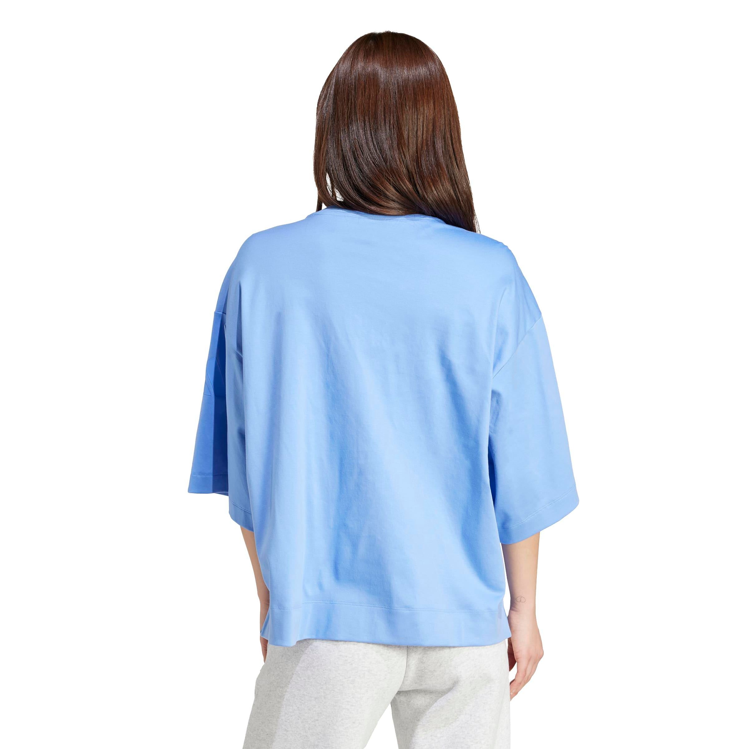 T-Shirt aus Baumwolle - BLUFUS - Blau
