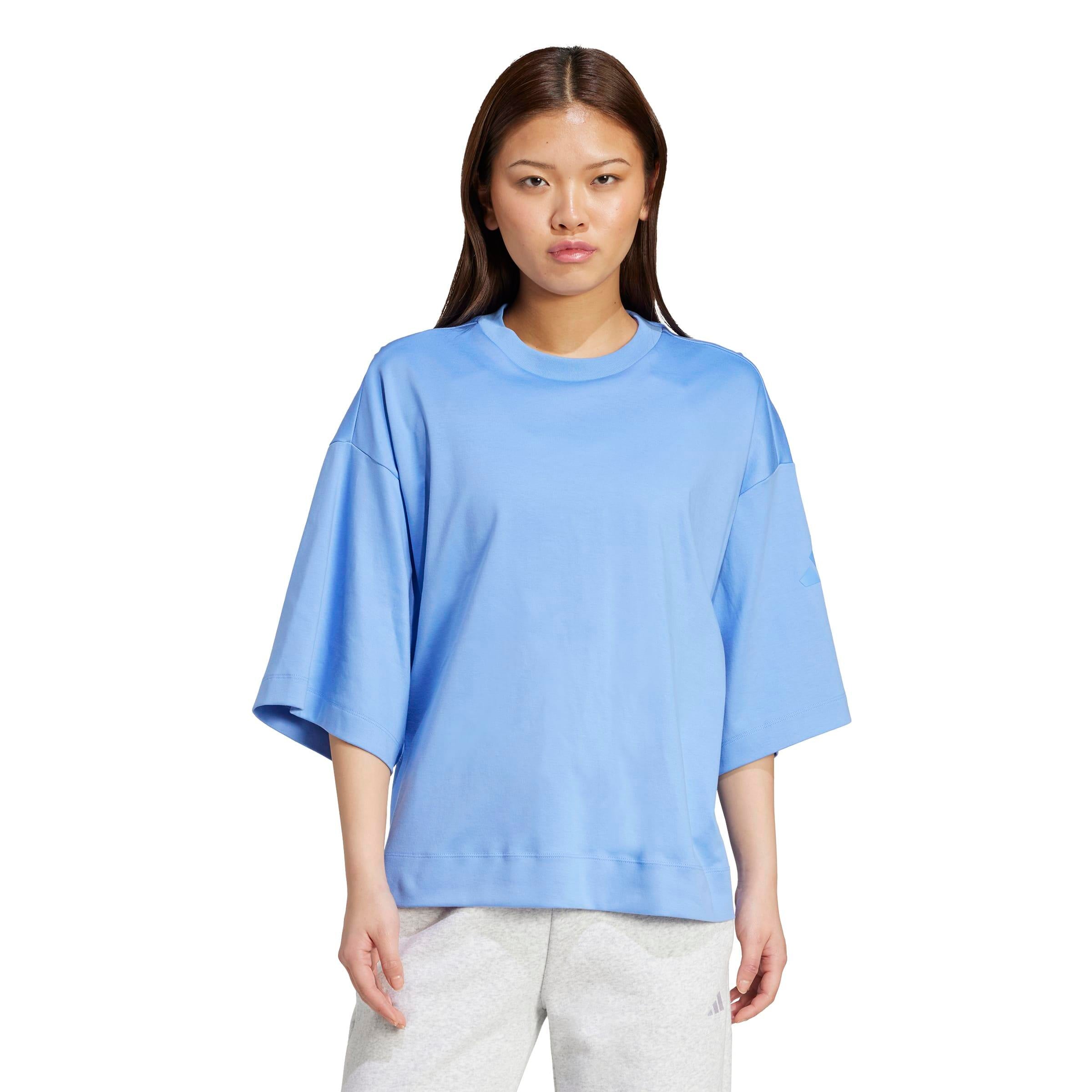 T-Shirt aus Baumwolle - BLUFUS - Blau
