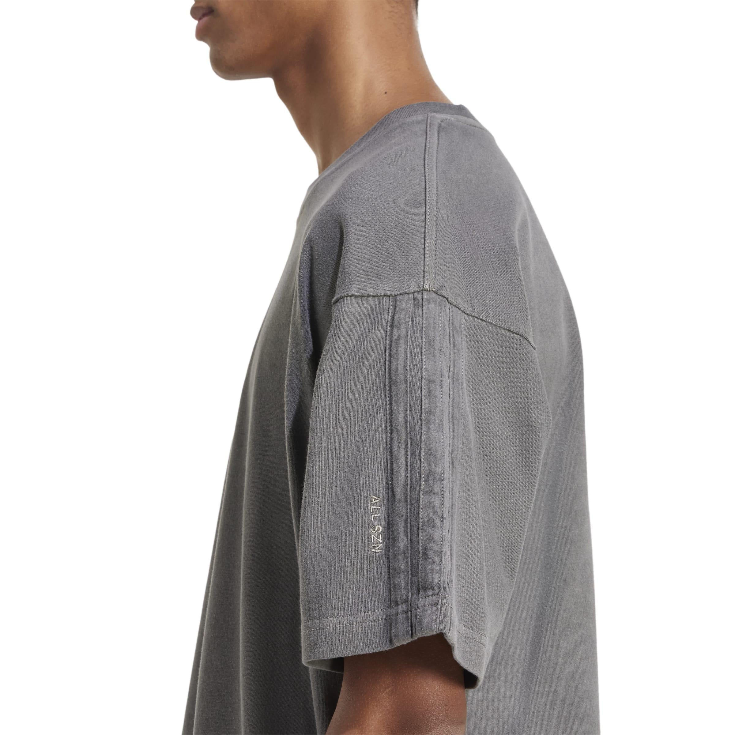 T-Shirt aus Baumwolle - BLACK - Grau