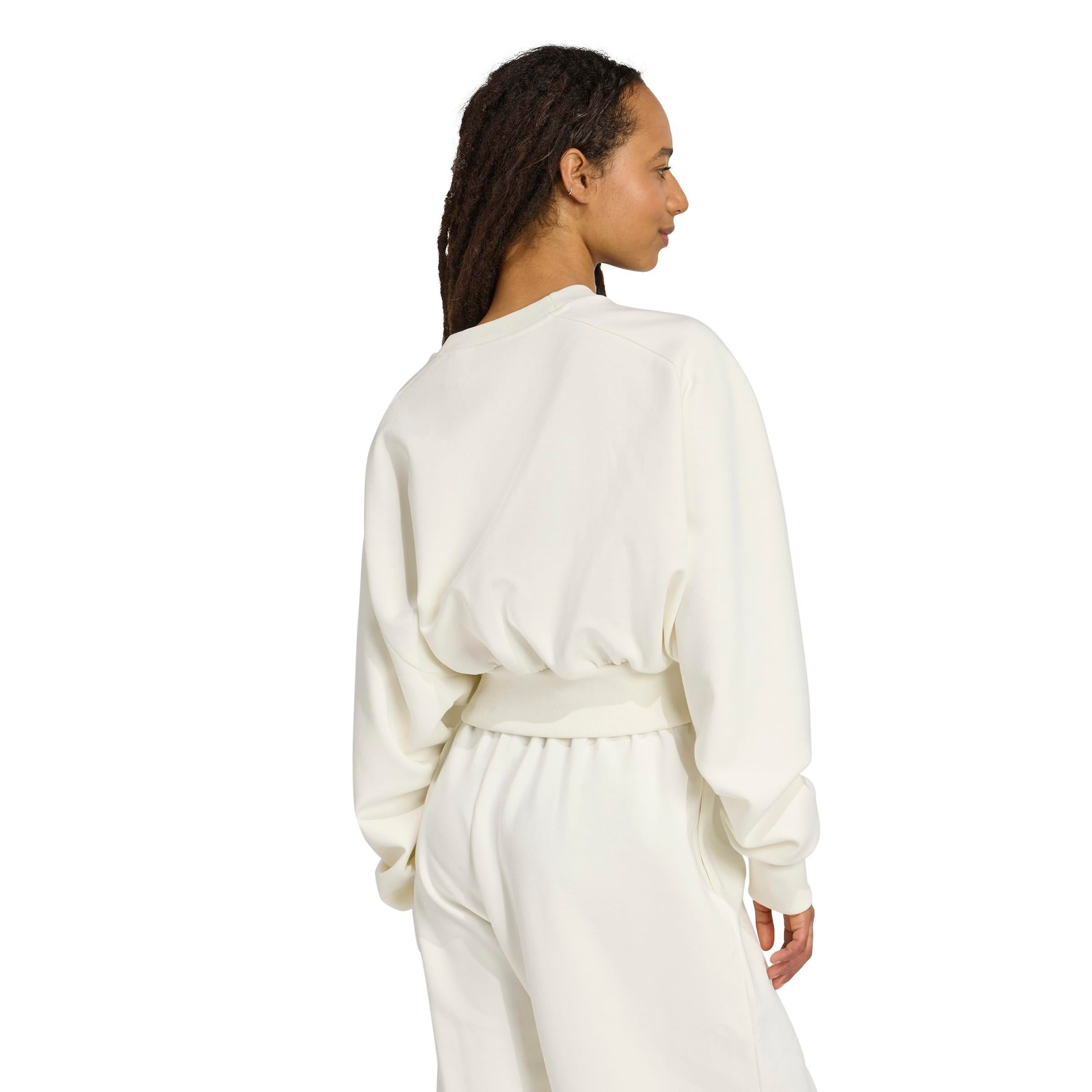 Sweatshirt cropped - OWHITE - Creme