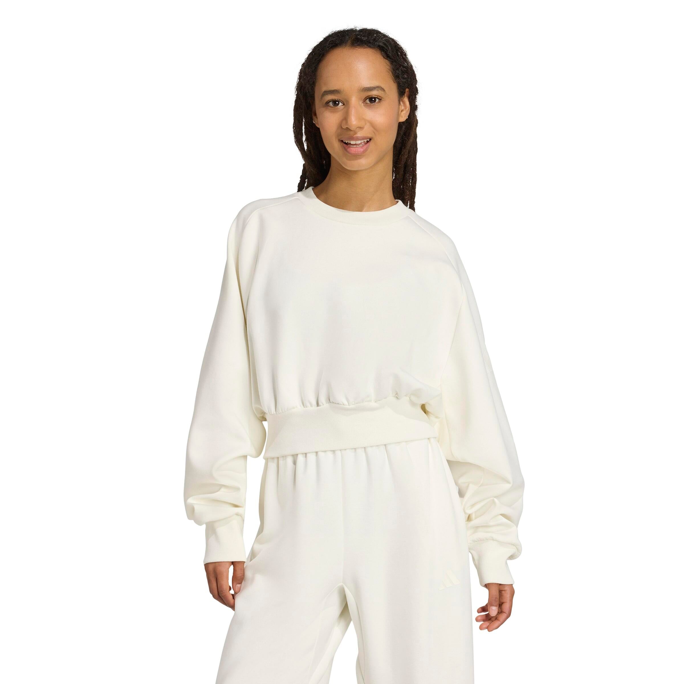 Sweatshirt cropped - OWHITE - Creme