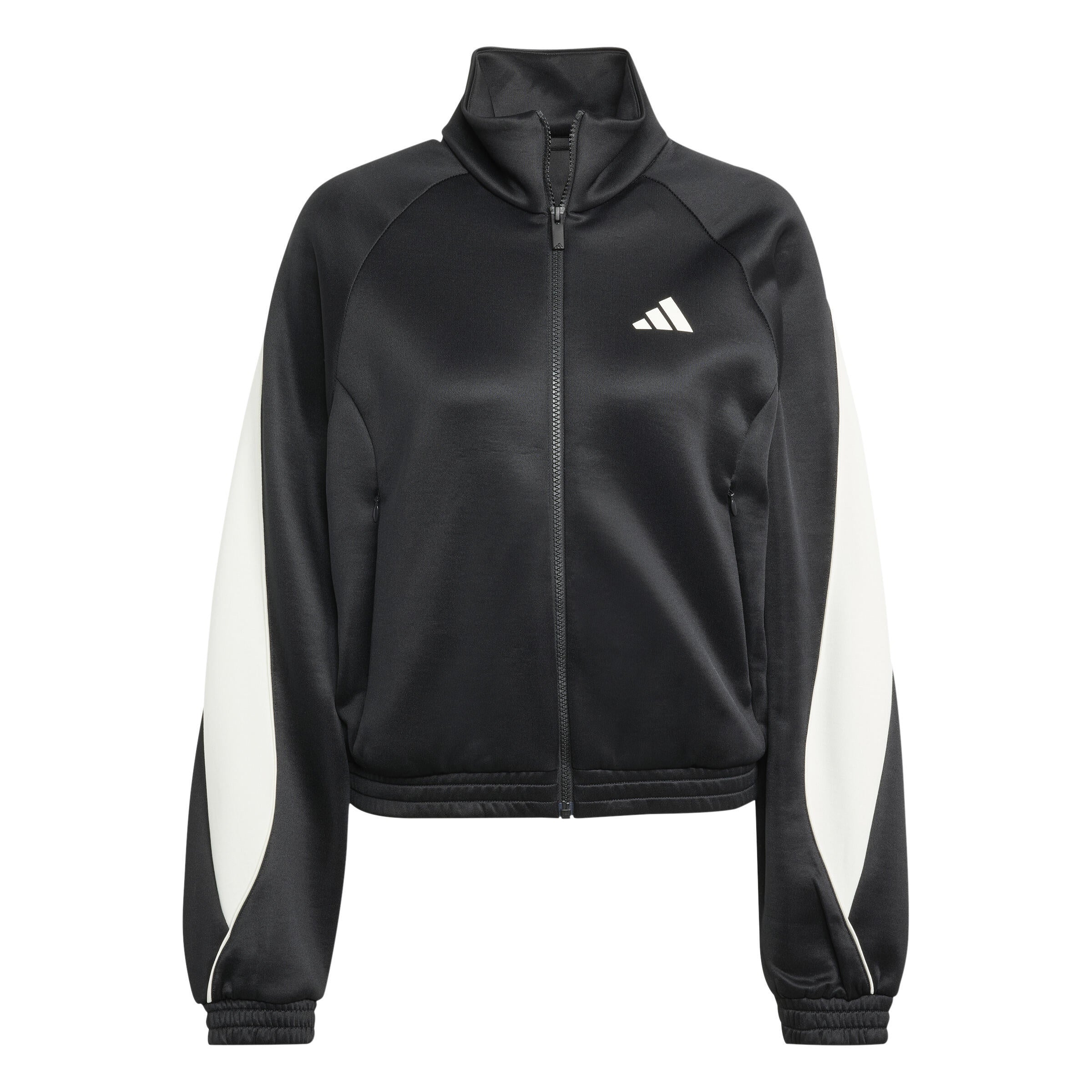 Trainingsjacke STADIUM mit Stehkragen - BLACK/OWHITE - Schwarz