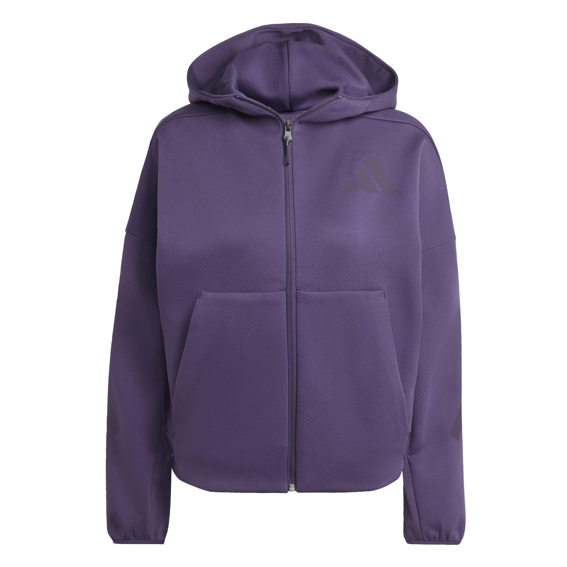 Sweatjacke - AURPLU - Violett