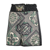Funktionsshorts X FARM RIO - BLACK/AMAGRN/SANSTR - Grün