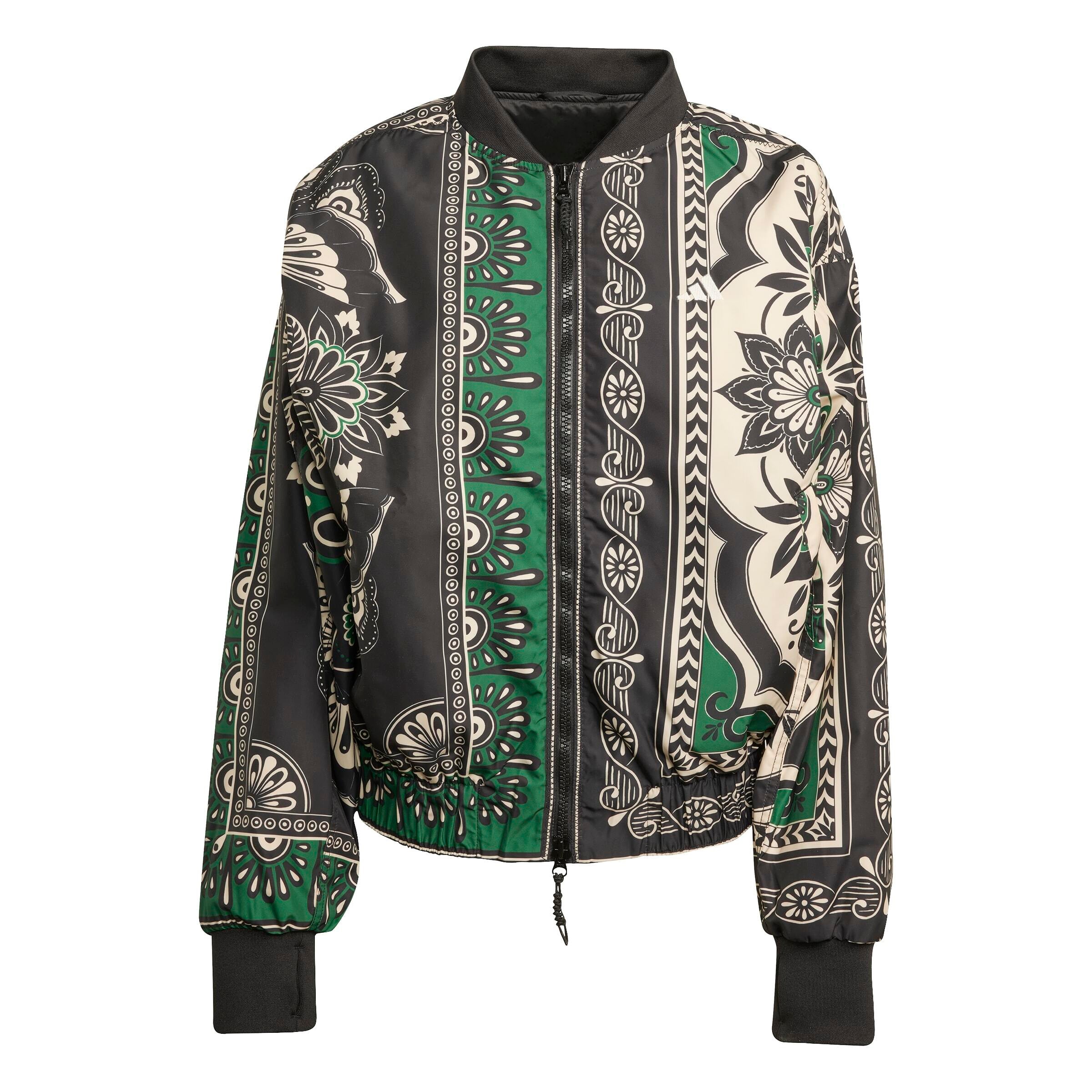 Bomberjacke X FARM RIO - BLACK/AMAGRN/SANSTR - Schwarz
