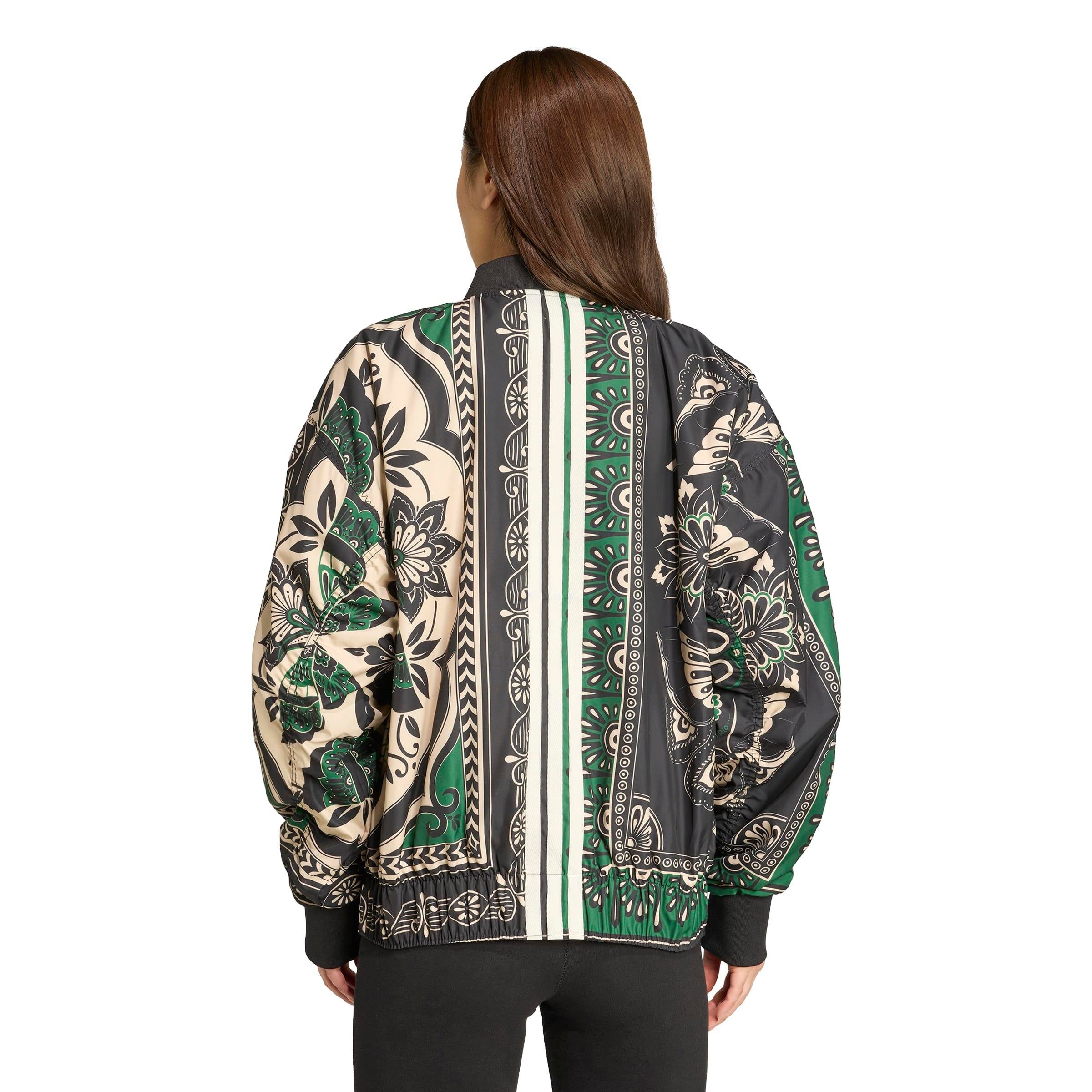 Bomberjacke X FARM RIO - BLACK/AMAGRN/SANSTR - Schwarz