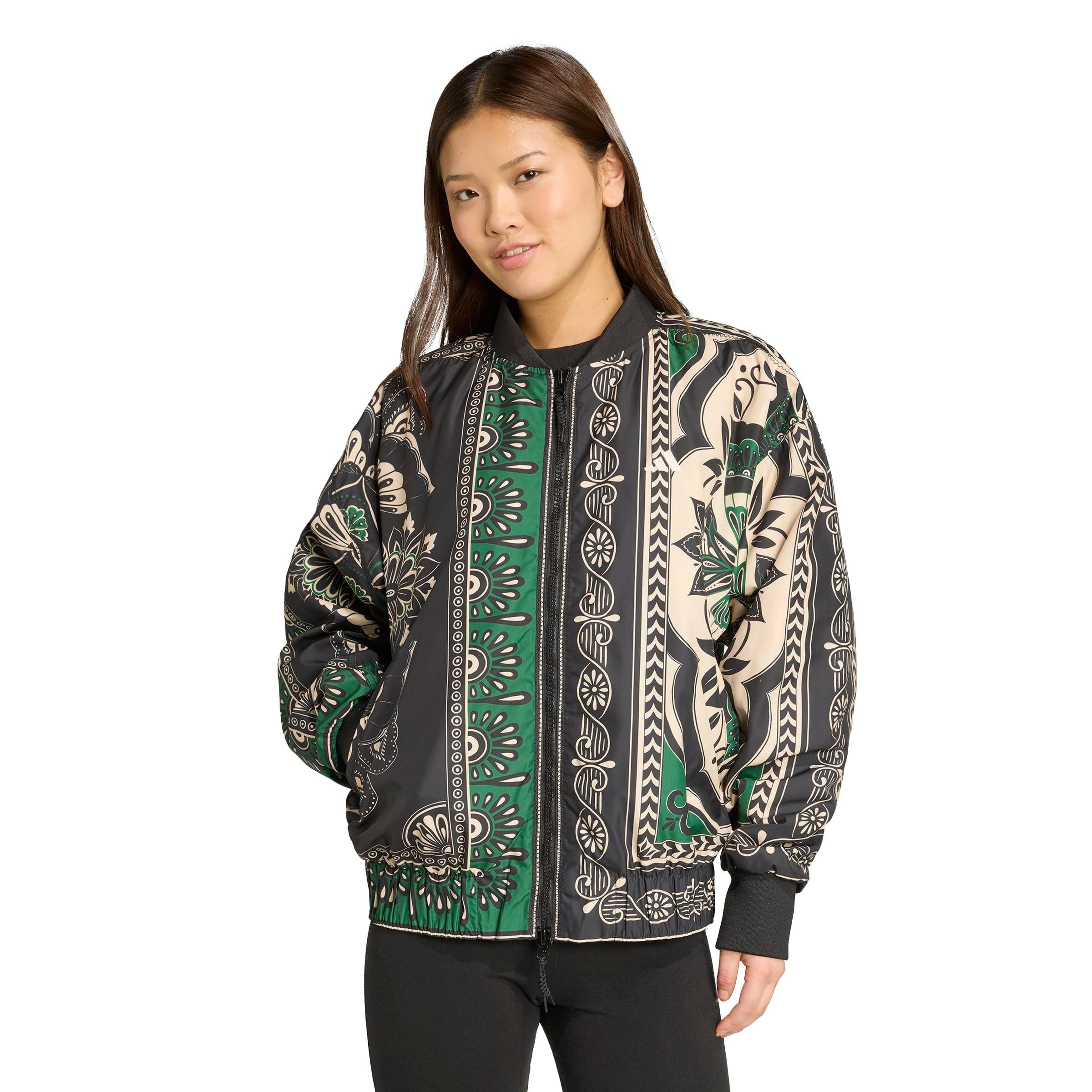 Bomberjacke X FARM RIO - BLACK/AMAGRN/SANSTR - Schwarz