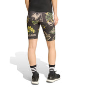 Radlershorts x FARM RIO aus Baumwolle - BLACK/AMAGRN/PRELIM - Schwarz